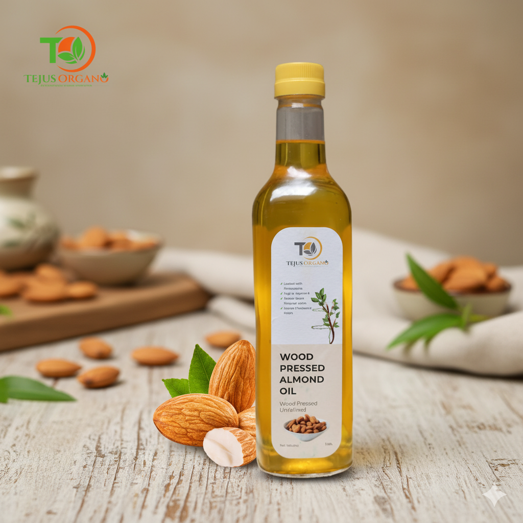 Wood Pressed Almond Oil