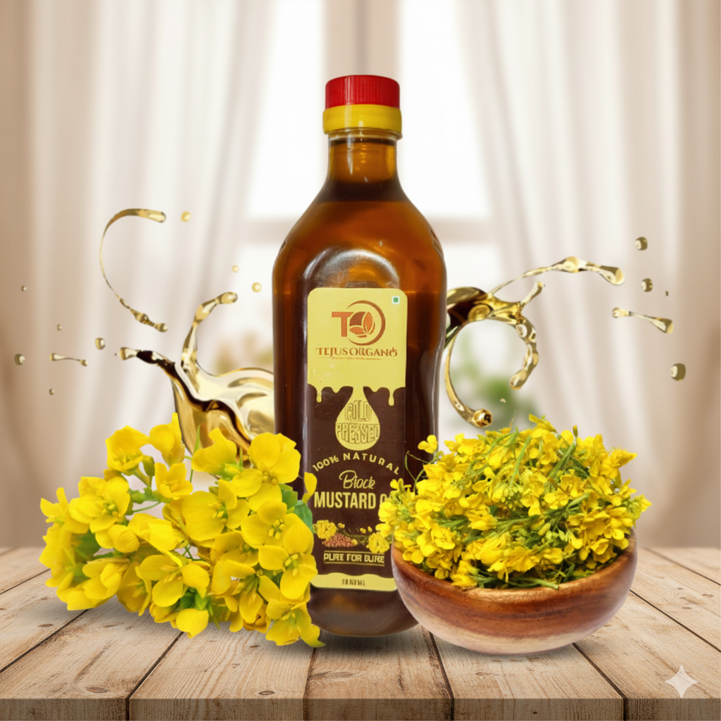 Wood Pressed Yellow Mustard Oil