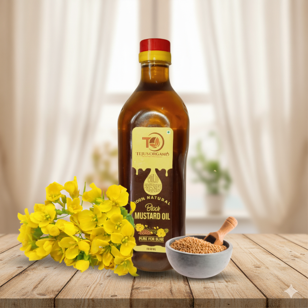 Cold Pressed Yellow Mustard Oil