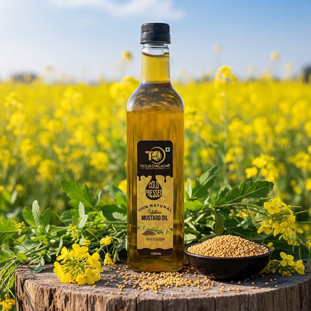 Cold Pressed Yellow Mustard Oil