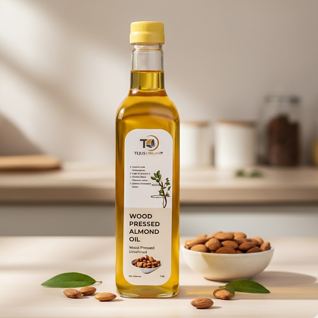 Wood Pressed Almond Oil