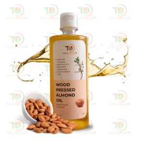 wood pressed almond oil